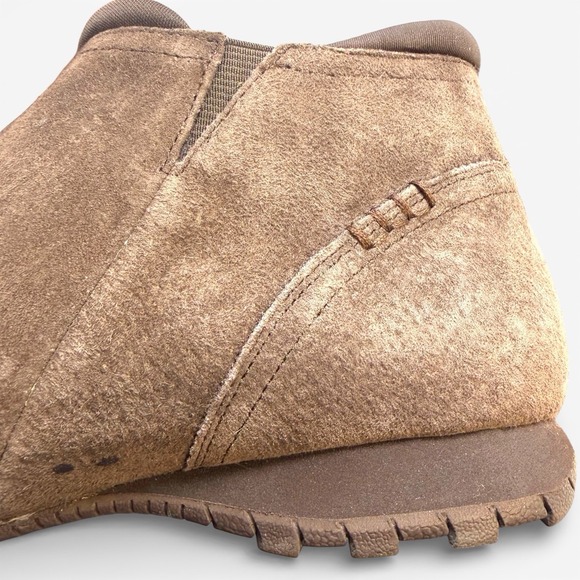 Skechers Relaxed Fit Air Cooled Memory Foam Brown Suede Ankle Boot Size 9 - Picture 9 of 13